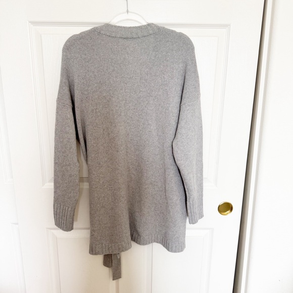 Outerknown NEW Eva Cashmere Cardigan Heather Grey SMALL - Picture 5 of 10